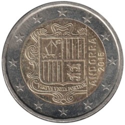 ANDORRE - 2 euros - 2015