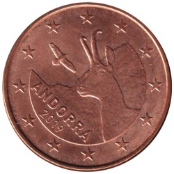 ANDORRE - 5 cents d'euro - 2019
