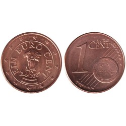AUTRICHE - 1 cent d'euro - 2009