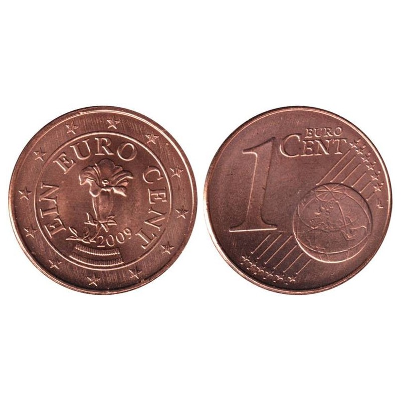 AUTRICHE - 1 cent d'euro - 2009