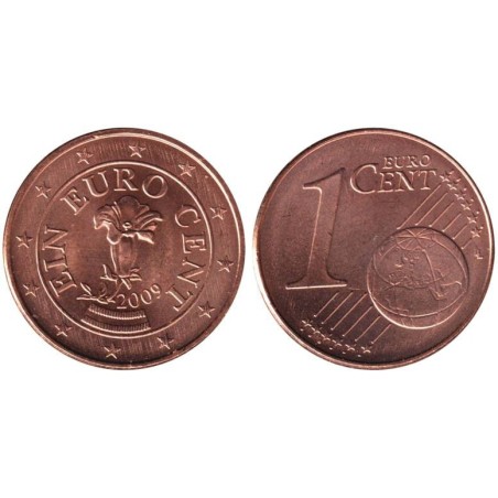 AUTRICHE - 1 cent d'euro - 2009 AUTRICHE - 1 cent d'euro - 2009