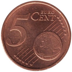 AUTRICHE - 5 cents d'euro - 2004