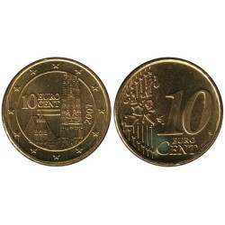 AUTRICHE - 10 cents d'euro - 2007