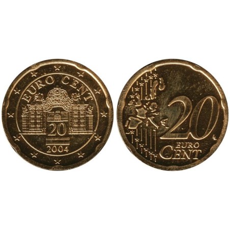 AUTRICHE - 20 cents d'euro - 2004 AUTRICHE - 20 cents d'euro - 2004