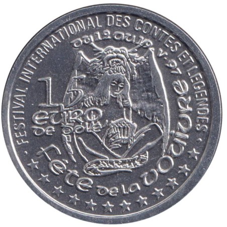 DOLE - 1,5 euro des villes - 1997 - Etat : SPL DOLE - 1,5 euro des villes - 1997 - Etat : SPL