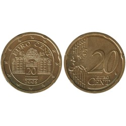 AUTRICHE - 20 cents d'euro - 2009