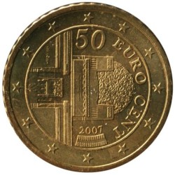 AUTRICHE - 50 cents d'euro - 2007