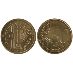 AUTRICHE - 50 cents d'euro - 2009