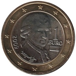 AUTRICHE - 1 euro - 2009