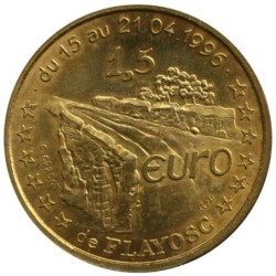 FLAYOSC - 1,5 euro des villes - 1996 - Etat : SUP