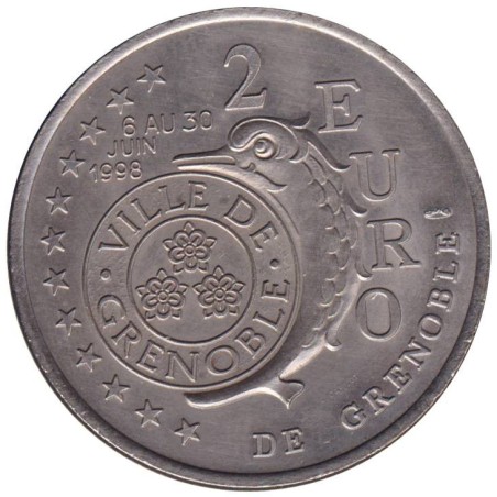 GRENOBLE - 2 euro des villes - 1998 - Etat : SUP GRENOBLE - 2 euro des villes - 1998 - Etat : SUP