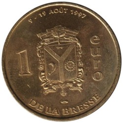 LA BRESSE - 1 euro des villes - 1997 - Etat : SUP