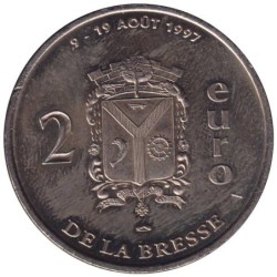 LA BRESSE - 2 euro des villes - 1997 - Etat : SUP