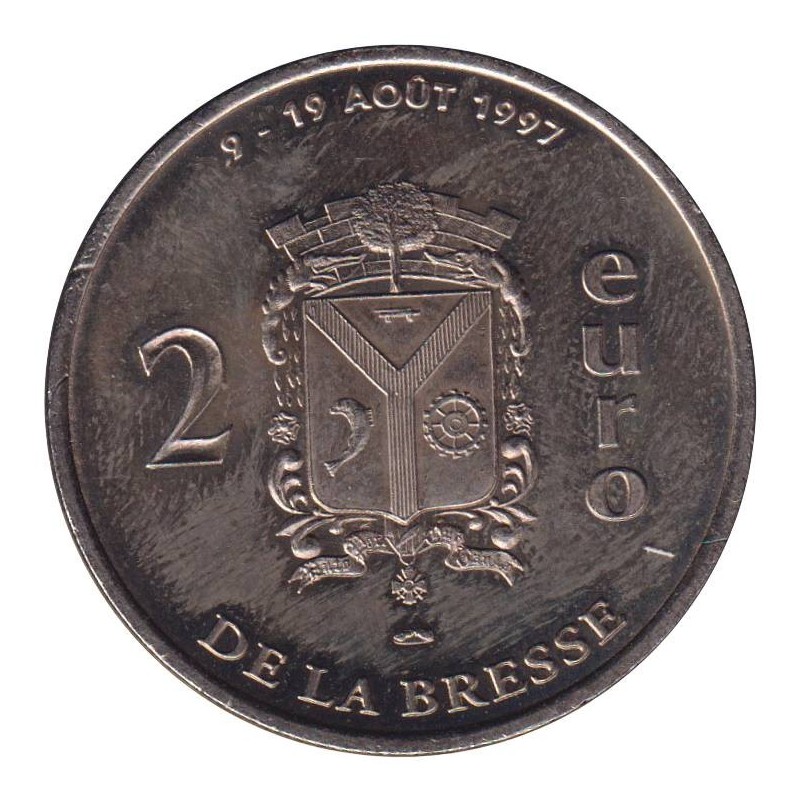 LA BRESSE - 2 euro des villes - 1997 - Etat : SUP LA BRESSE - 2 euro des villes - 1997 - Etat : SUP