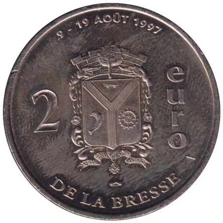 LA BRESSE - 2 euro des villes - 1997 - Etat : SUP LA BRESSE - 2 euro des villes - 1997 - Etat : SUP