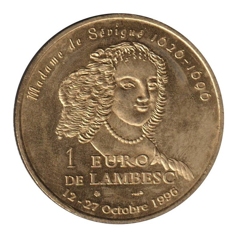 LAMBESC - 1 euro des villes - 1996 - Etat : SUP LAMBESC - 1 euro des villes - 1996 - Etat : SUP
