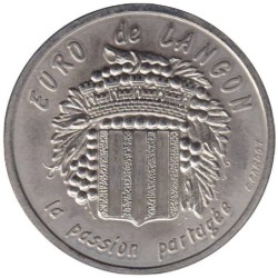 LANGON - 1 euro des villes - 1996 - Etat : SUP