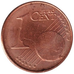 BELGIQUE - 1 cent d'euro - 2003 - fautée