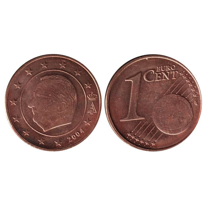 BELGIQUE - 1 cent d'euro - 2004