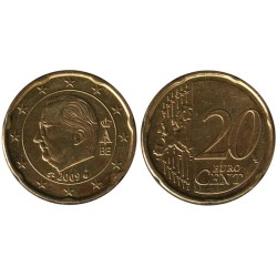 BELGIQUE - 20 cents d'euro - 2009