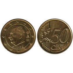 BELGIQUE - 50 cents d'euro - 2009