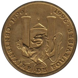 LYON - 3 euro des villes - 1996 - Etat : SUP
