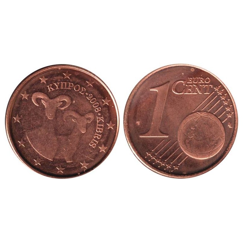 CHYPRE - 1 cent d'euro - 2008