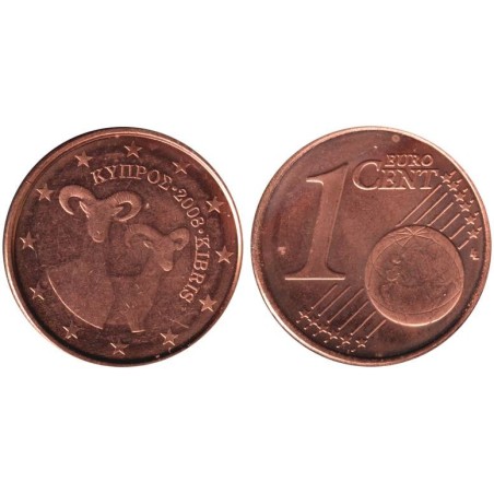 CHYPRE - 1 cent d'euro - 2008