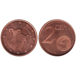 CHYPRE - 2 cents d'euro - 2008