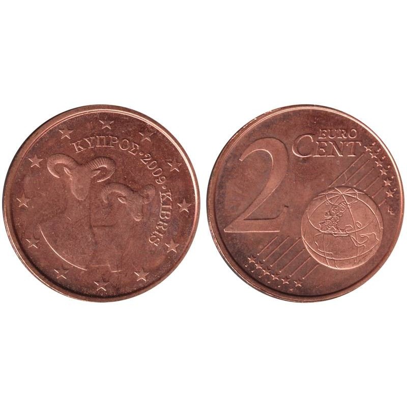 CHYPRE - 2 cents d'euro - 2009