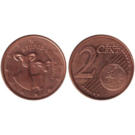 CHYPRE - 2 cents d'euro - 2010