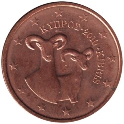 CHYPRE - 2 cents d'euro - 2010