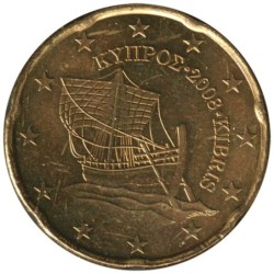 CHYPRE - 20 cents d'euro - 2008