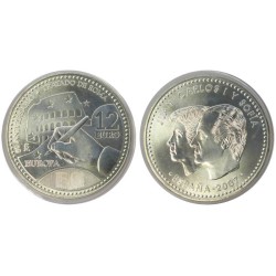 ESPAGNE - 12 euros - 50 ans du Traité de Rome - 2007