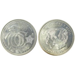 ESPAGNE - 12 euros - 10 ans de l' Union Economique et Monétaire - 2009