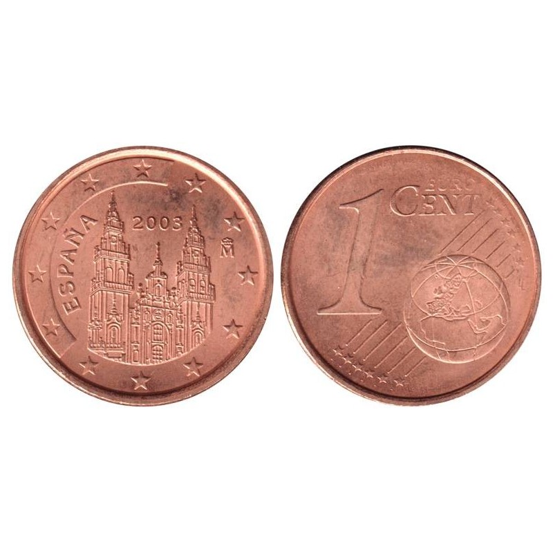 ESPAGNE - 1 cent d'euro - 2003