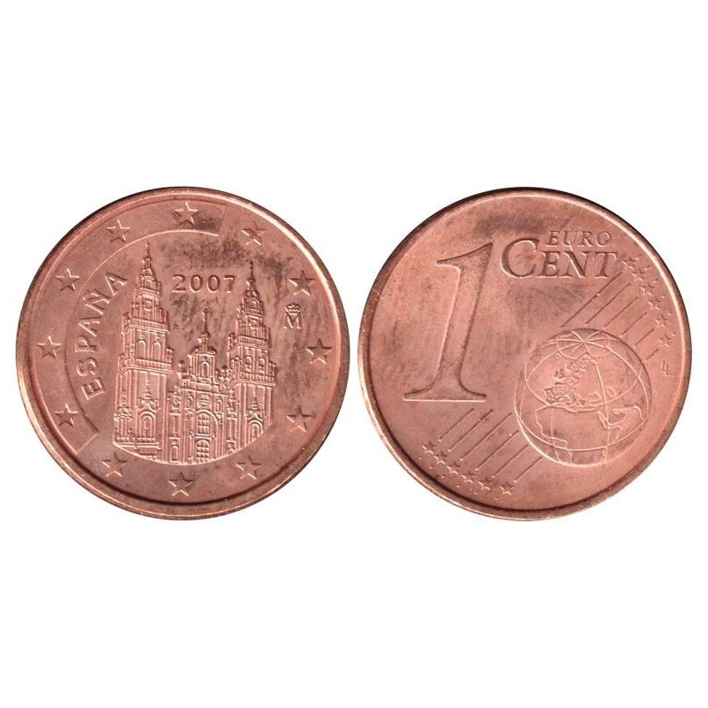ESPAGNE - 1 cent d'euro - 2007