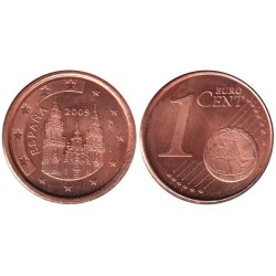 ESPAGNE - 1 cent d'euro - 2009