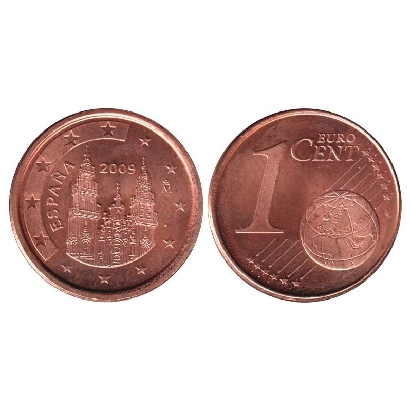 ESPAGNE - 1 cent d'euro - 2009