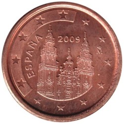 ESPAGNE - 1 cent d'euro - 2009