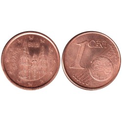 ESPAGNE - 1 cent d'euro - 2012