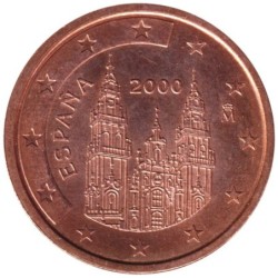 ESPAGNE - 2 cents d'euro - 2000